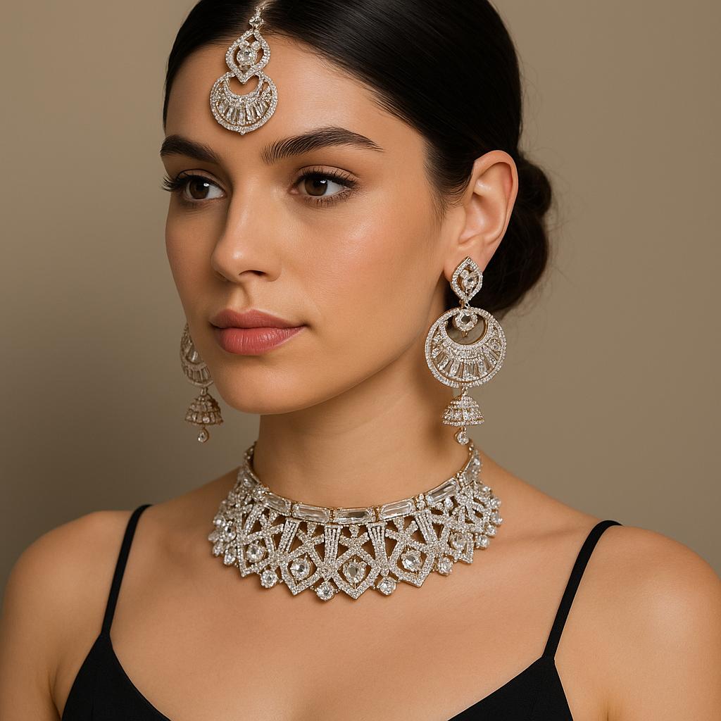 Nayra Mirror Bridal Set