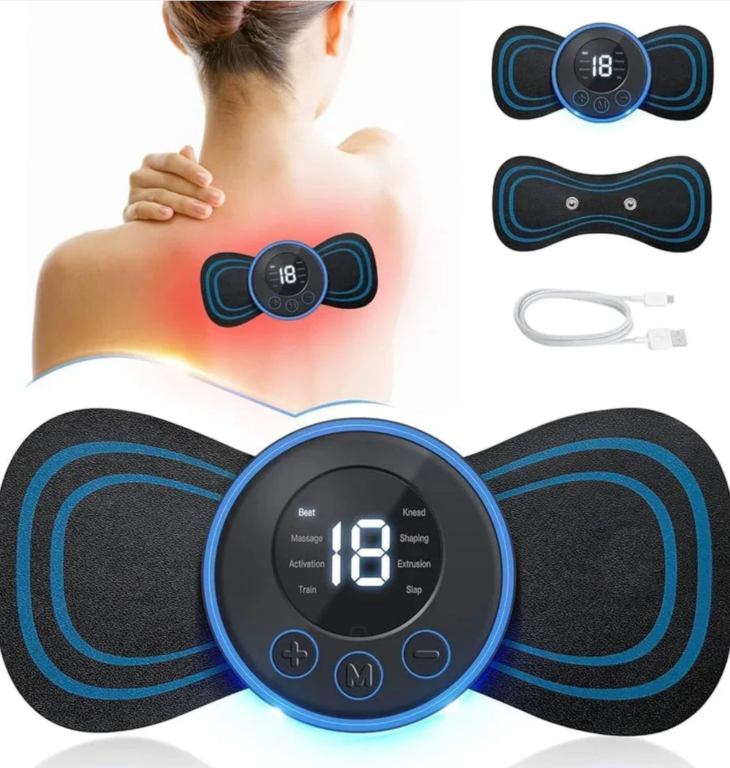 Reusable EMS Bioelectric Acupoints Massager Pad