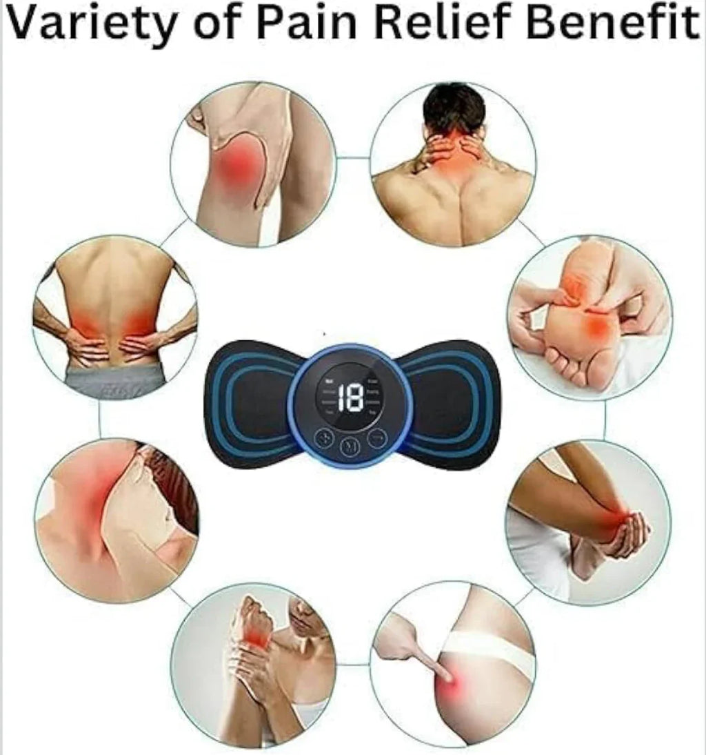 Reusable EMS Bioelectric Acupoints Massager Pad