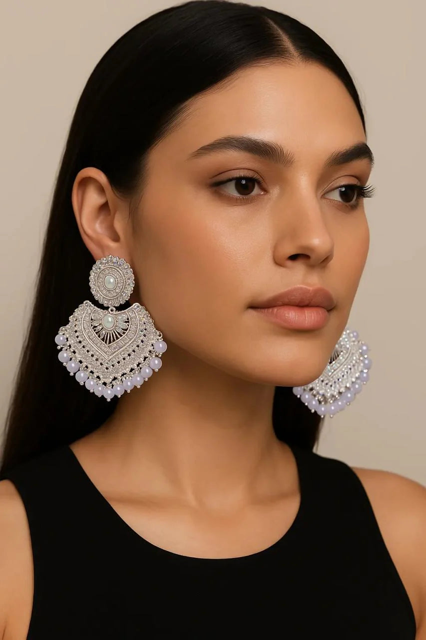 Rangriti Radiance Boho Statement Earrings