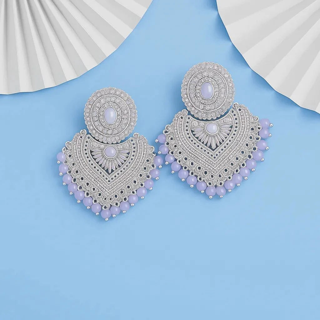 Rangriti Radiance Boho Statement Earrings